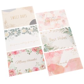 Operitacx Dankeskarte Zum Geburtstag Aus Papier Klapp-grußkarten Tolle Karten Für Feiern Großpackung