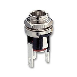 MULTICOMP - JR1819-ROHS (PSG01769) - DC Power Connector, 500 mA, Panel Mount Jack 2.1 mm Quick Connect-6pack