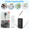 Ipetboom 1 Set Variable Speed Ceiling Fan Controller: Dc Motor