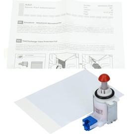 Dishwasher Drain Valve Compatible with Bosch Siemens Neff 11033896 ex 00631199 Errore E19 + Protection + User Manual Original BSH