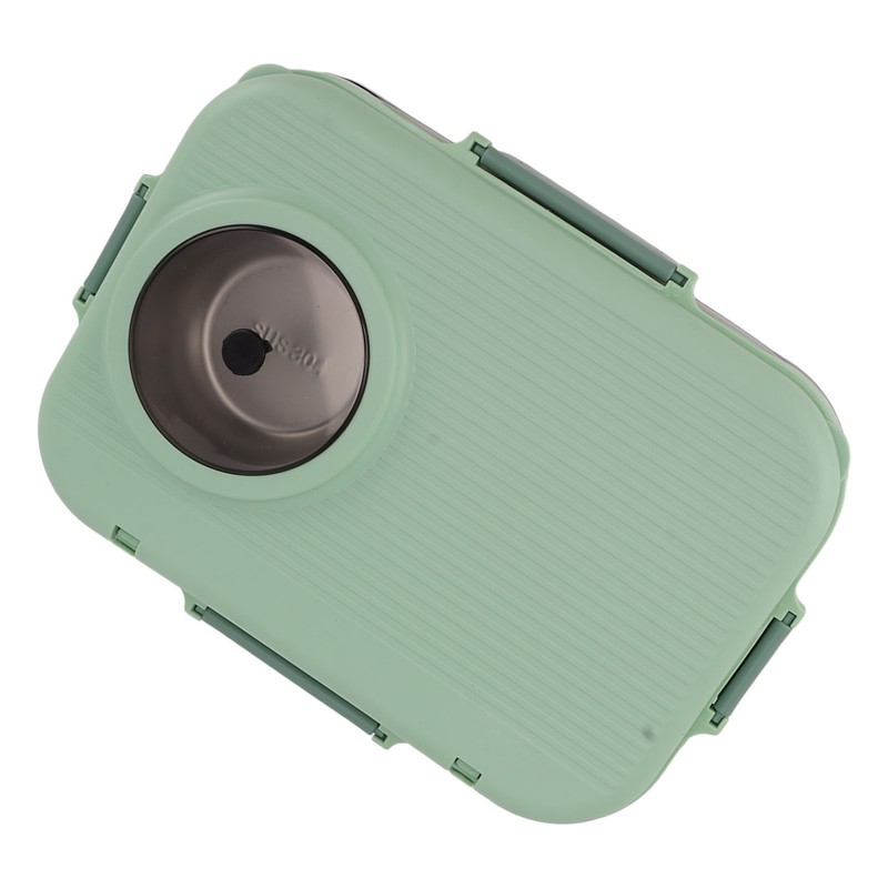 Bento Box 4 Compartments 1200ml 304 Stainless Steel Insulated with
