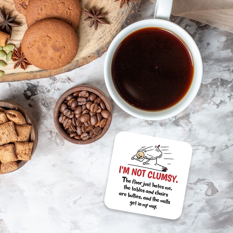 CS479 I'm not Clumsy Novelty Funny Coffee Tea Drink Gift