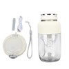 Portable Blender Cup, 1.2L Electric USB Juicer Blender with Dual