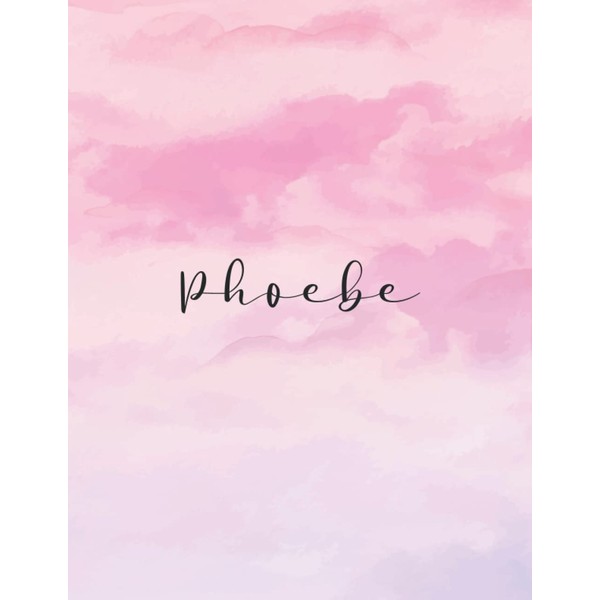 Phoebe: Journal Notebook Gray for Writing and Drawing, Blank |