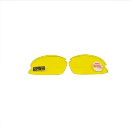 SSP Eyewear Denial Bottom Bifocal Shatterproof Shooting Glasses Replacement Lenses, 2.00 Magnification, Amber