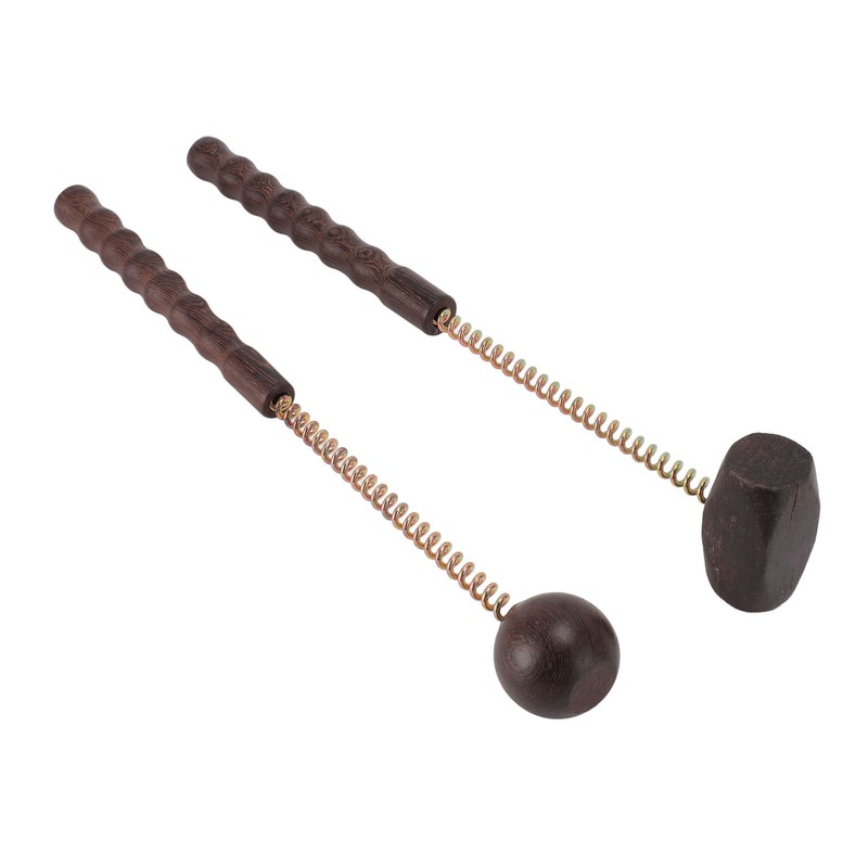 2pcs Percussion Ball Hammer Massager Chicken Wings Wood Reduce Fatigue