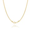 G-HELPER 14K Gold Necklaces for Women 1.4mm Thin Snake Chain