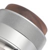 Coffee Distributor Tamper Constant Pressure 304 Stainless Steel Wood Handle