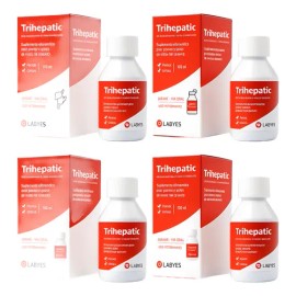 Trihepatic Labyes 100ml, Protector Hepático Perro Y Gato 4pz