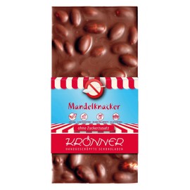 Krönner Mandelknacker - No Sugar / 100 g Tafelschokolade