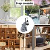 Elephant Solar Lantern,Waterproof Night Light, Lawn Landscape Light,Unique Garden Lamp,Resin