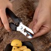 ABOOFAN Cascanueces Portátil Multifuncional de Metal y Plástico para