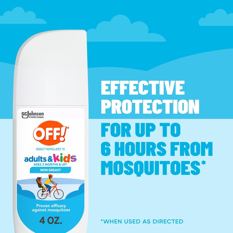 Off! Insect Repellent Spritz for Adults & Kids, Fragrance-Free Bug