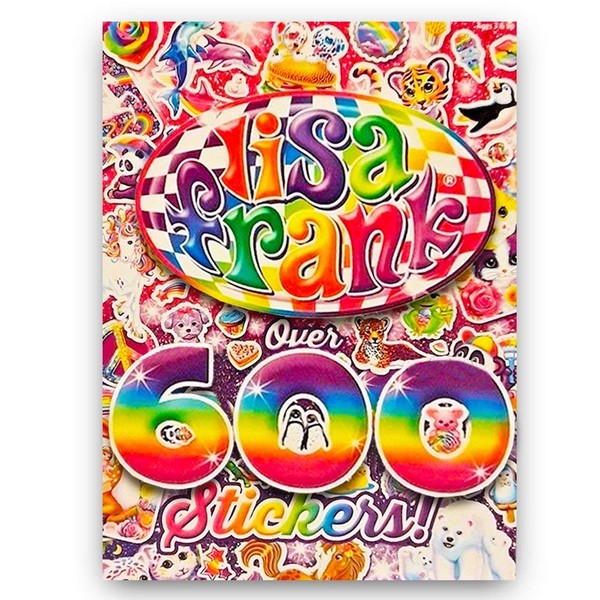Lisa Frank Sticker Book Over 600 Stickers