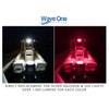 Wave One Marine Dual Color LED Boat Spreader Light Deck