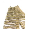 Mnj-Trimmings 10 METRES Bullion Fringe, 7.5CM Wide, Upholstery Fringing (Gold