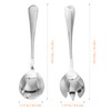 Gatuida Salad Servers, Stainless Steel Salad Serving Set, Salad Servers,