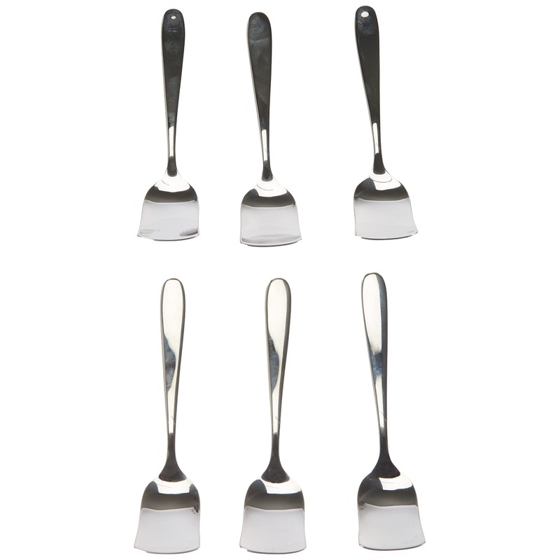 Alessi Nuovo Milano Ice Cream Spoon, Set of 6, (5180/22)