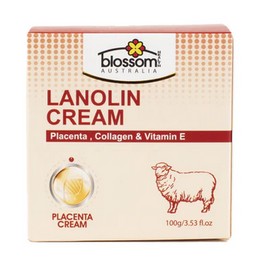 Blossom Lanolin Cream with Placenta & Vitamin E 100g