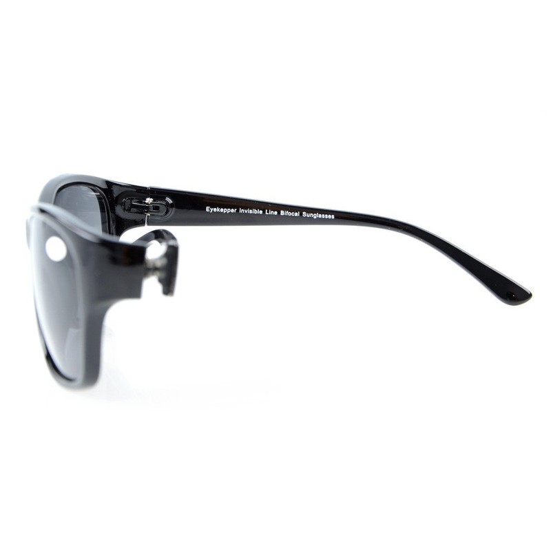 Eyekepper Bifocal Sun Reader, Fashionable Sunglasses with Bifocel Lenses, Black