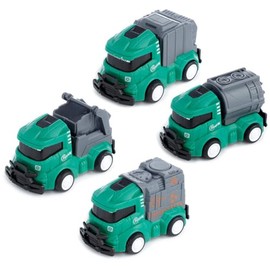 Puckator Dustman Garbage Truck Friction Push/Pull Action Toy