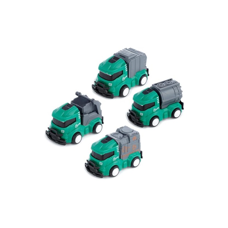 Puckator Dustman Garbage Truck Friction Push/Pull Action Toy