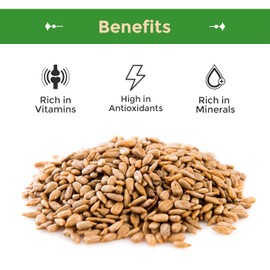 Sincerely Nuts Sunflower Seeds Roasted and Salted, Hulled | No Shell, Gluten-Free Snack, Vegan, and Kosher Certified, 2LB Bag