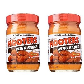 Hooters Wing Sauce, Medium, 12 oz (2 Pack)