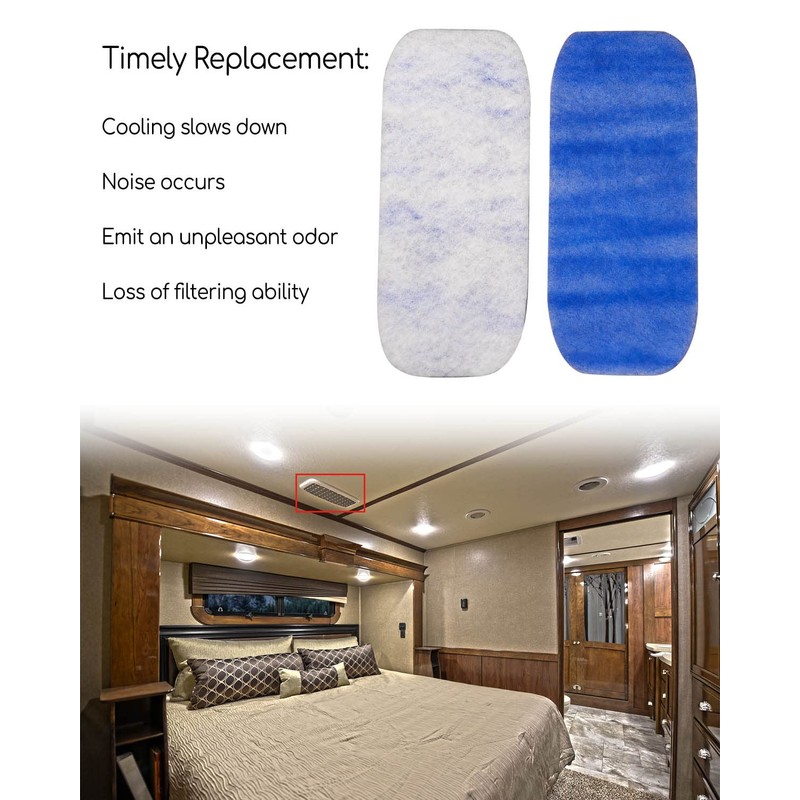 RV AC Filters Compatible with Entegra Luxury Fifth Wheel AC