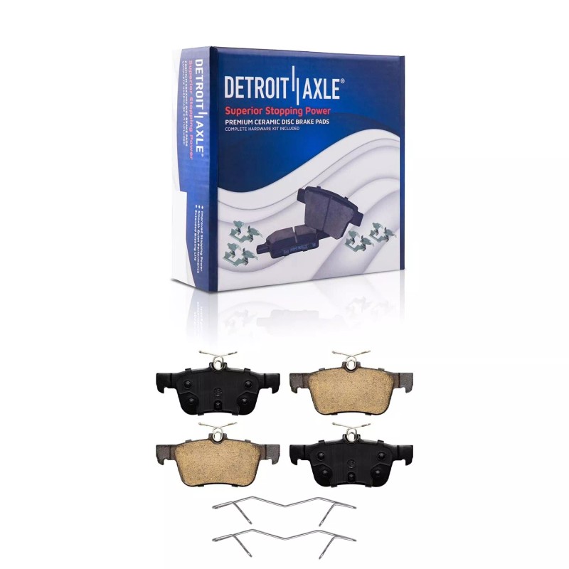 Front & Rear Ceramic Brake Pads for 2013 2014 2015-2020