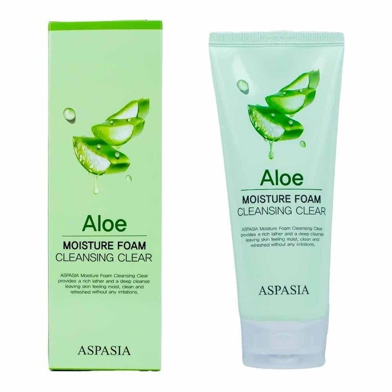 다올몰2 Moisture Aspasia Aloe Clear Foam Cleansing 180ml