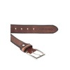 Men's Genuine Leather Belt Used Look Vintage, brown