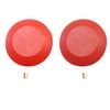 2pcs Red Chemical Resistant Combo Seat/Disc Fits Both Snap and