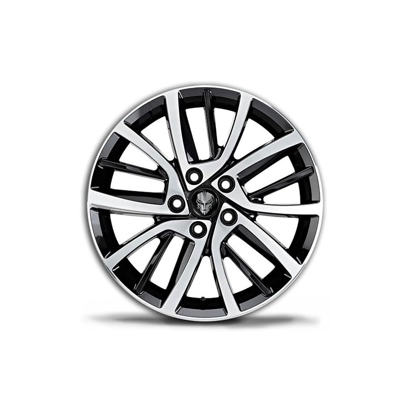 SkinoEu 4 x 60 mm Universal Black Skull Alloy Rims
