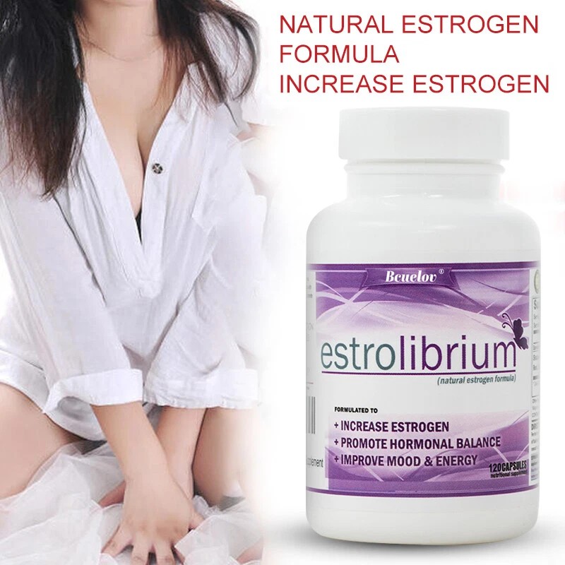 Bcuelov Phytoestrogens Supplements Promotes Hormonal Balance Improves Mood 120 Pills