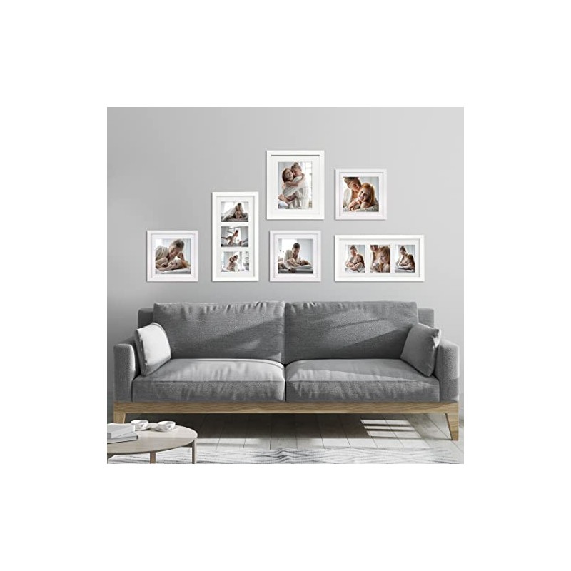 Profile Products Australian Made Timber Frame 10420 Deluxe White 20x25/13x18cm