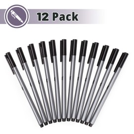 Mr. Pen - Black Fineliner Pens, 12 Pack, Fine Point, Fine Liners, Art & School Supplies, Bible Journaling