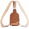 Telena Sling Bag for Women Vegan Leather Fanny Pack Crossbody