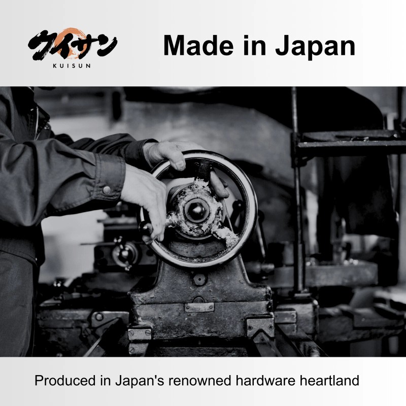 KUISUN Japanese Serrated Sickle for Gardening - Compact & Lightweight