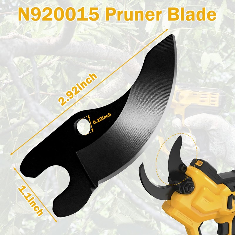 N920015 Pruning Shear Blade Compatible with Dewalt 20V MAX Cordless