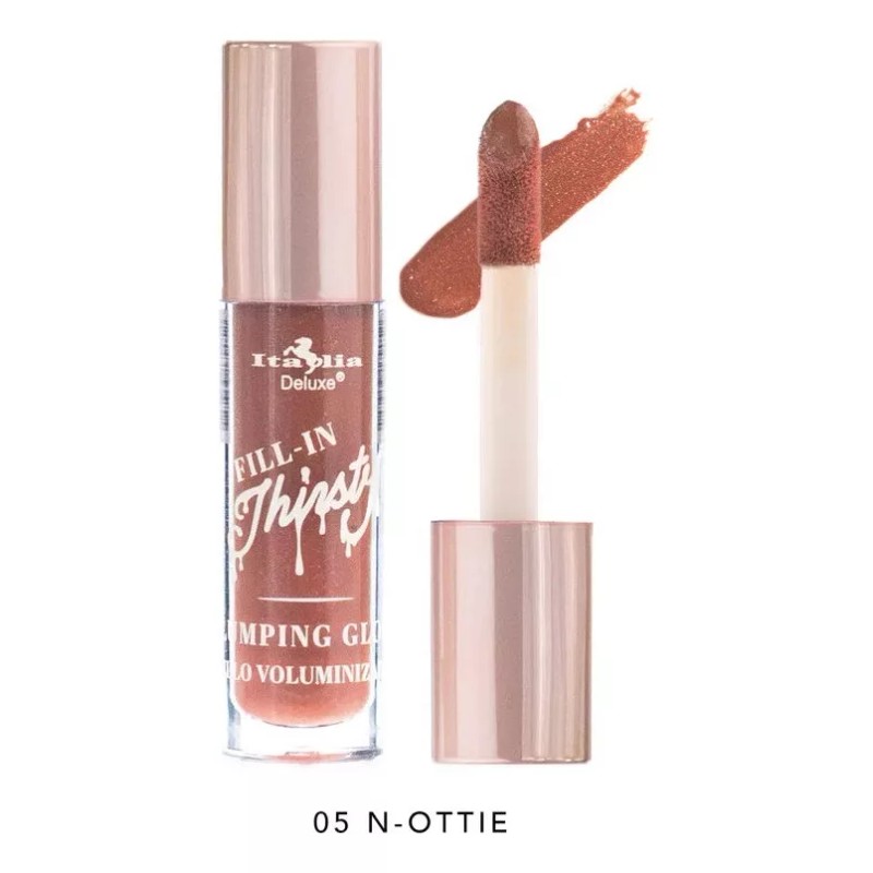 Italia Deluxe Set 8 Labiales Gloss Voluminizador Fill In Thirsthy