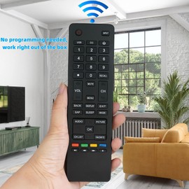 Universal Replacement Remote Control Compatible for Haier TV LE46H3280 LE40D3281 LE39F32800 55E3500 50D3505 42E3500 40D3500M Televisions
