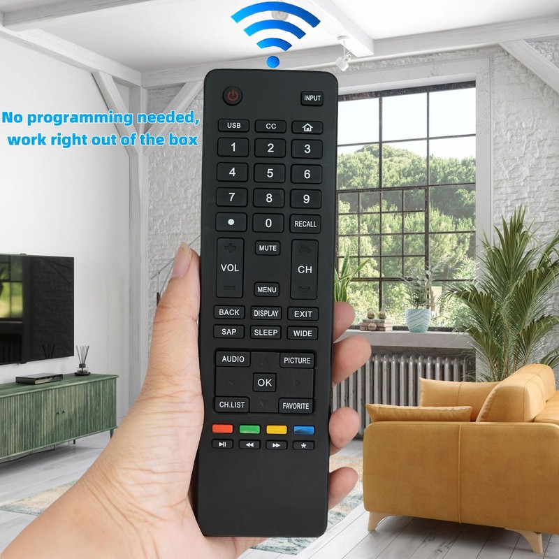 Universal Replacement Remote Control Compatible for Haier TV LE46H3280 LE40D3281