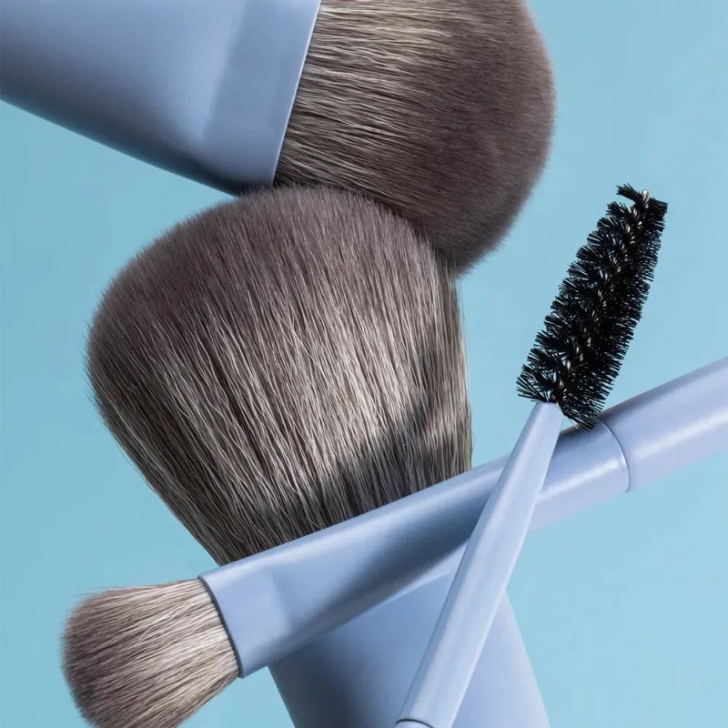 Mar Cosmetics Set 4 Brochas 2 En 1 Celeste