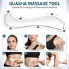 Opeisiio 2 in 1 Stainless Steel Gua Sha Massage Tools