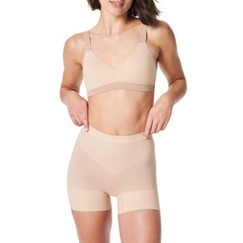 SPANX Seamless Power Shorty - For All Hemline Lengths - Lightweight Core Control Shapewear - Dig-Free Waistband - Smalloft Nude - 1X