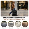 Reusable Grocery Bag on Wheels,Foldable Rolling Tote Bag,Heavy-Duty Trolley