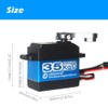 ANNIMOS 35KG Coreless Digital Motor Servo 7.4V High Speed Stainless