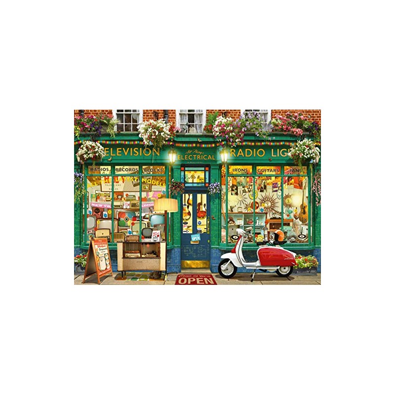 Schmidt Spiele 59605 Garry Walton, Elektronik-Shop, 1000 Teile Puzzle