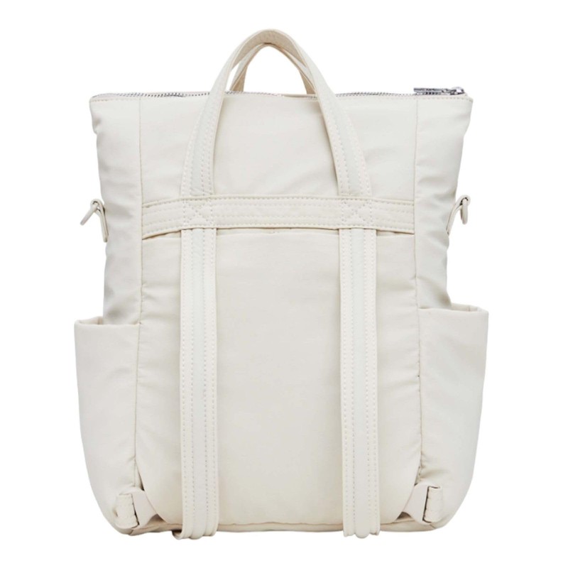 Desigual Women's Accessories Nylon Hand Bag, White, White
